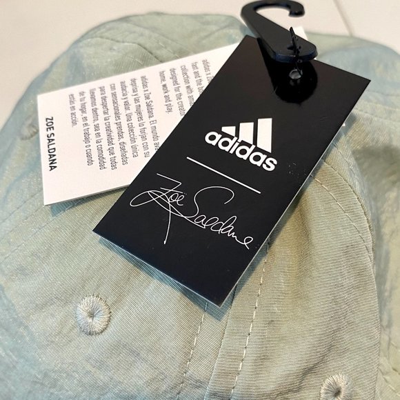 Adidas x Zoe Saldana Women's VFA II Adjustable Baseball Cap NWT - Picture 9 of 12